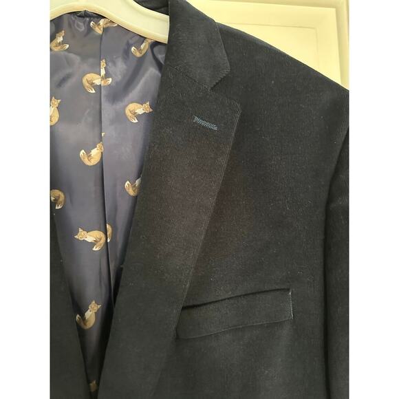 Lauren Ralph Lauren Men's Classic-Fit Elbow Patch Corduroy Blazer Coat Size 46L - Picture 4 of 8